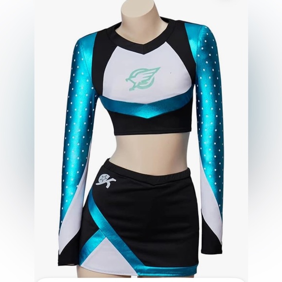 Euphoria Cheerleader Costume Maddy Cosplay top and bottom - Picture 1 of 8